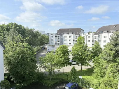 Aussicht vom Balkon