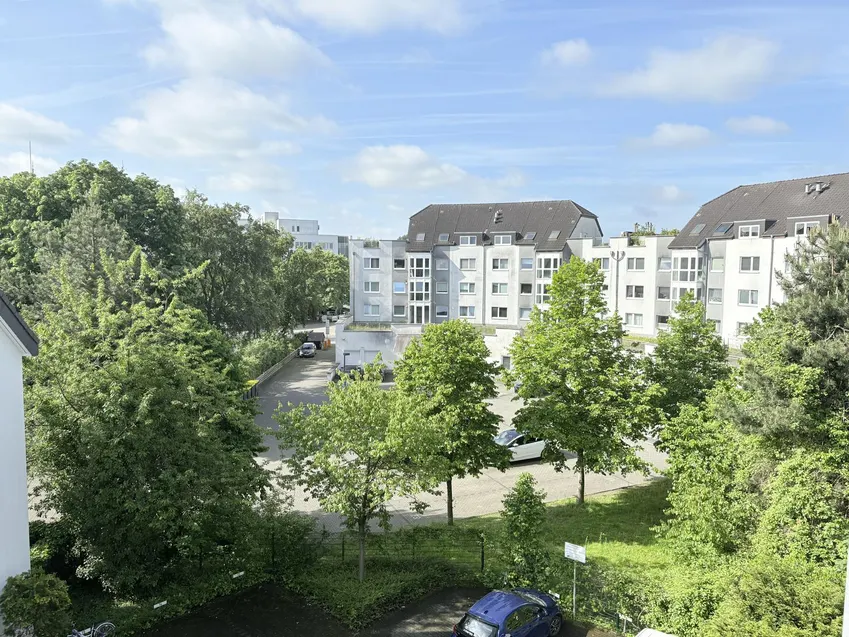 Aussicht vom Balkon