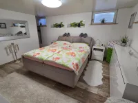 Schlafzimmer im Souterrain