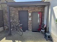 moderner Hauseingang