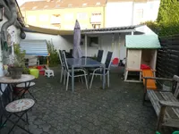 schöner Innenhof ...