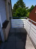 und Austritt auf einen weiteren Balkon