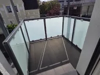 ...und Balkon