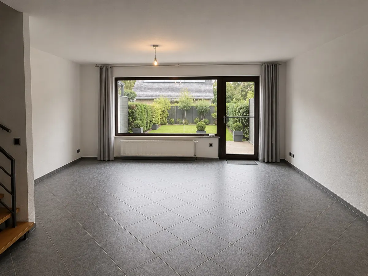 Wohnzimmer (mit KI aufgeräumt)