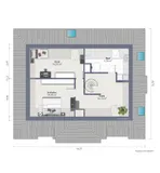 Grundriss Spitzboden