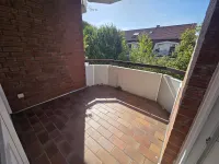 ...auf den Balkon