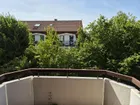 Blick vom Balkon