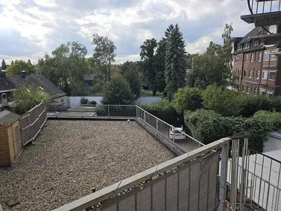 Blick vom Balkon