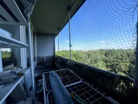 Blick vom Balkon