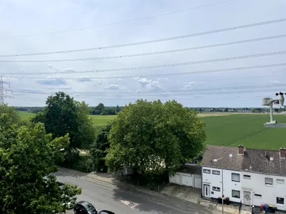 Blick vom Balkon