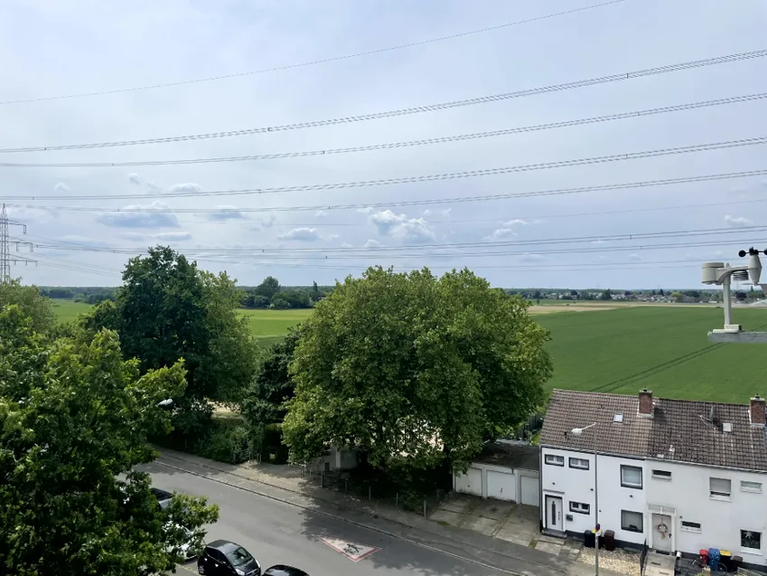 Blick vom Balkon