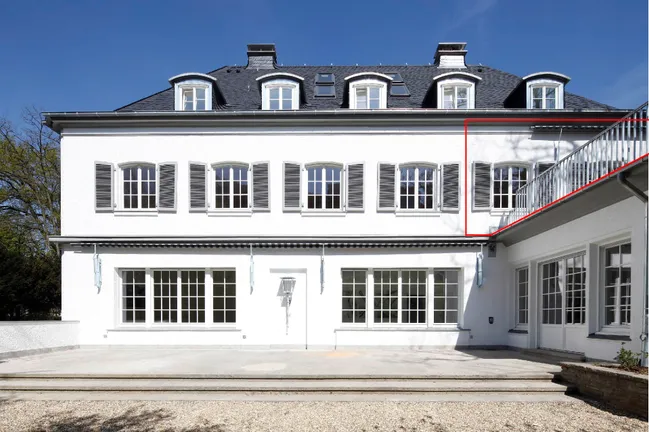 Villa Rückansicht