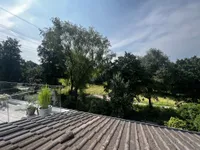 Blick vom Balkon