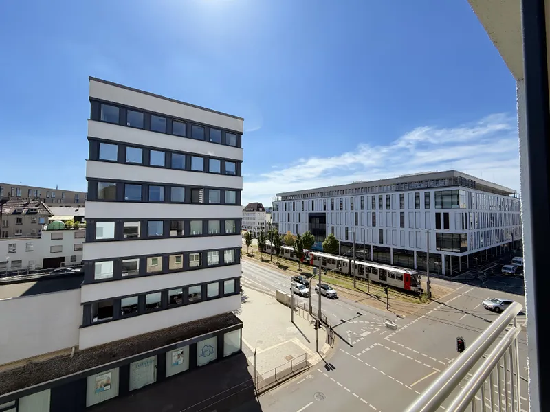 Blick aus dem Fenster