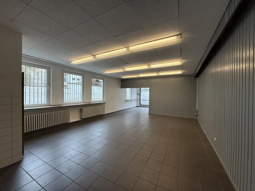 Verkaufsfläche hinten