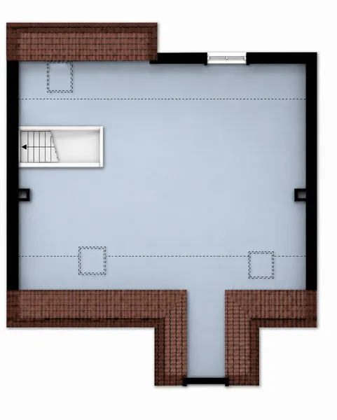 Grundriss Dachboden