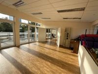 Terrasse vor den Gemeinschaftsräumen