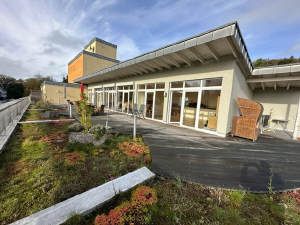 Küche bei den Gemeinschaftsräumen