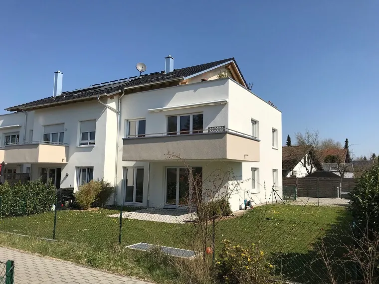 Absolut ruhige 3 Zimmer-Wohnung mit großem Garten in Süd-Lage in Gilching in der Waldkolonie