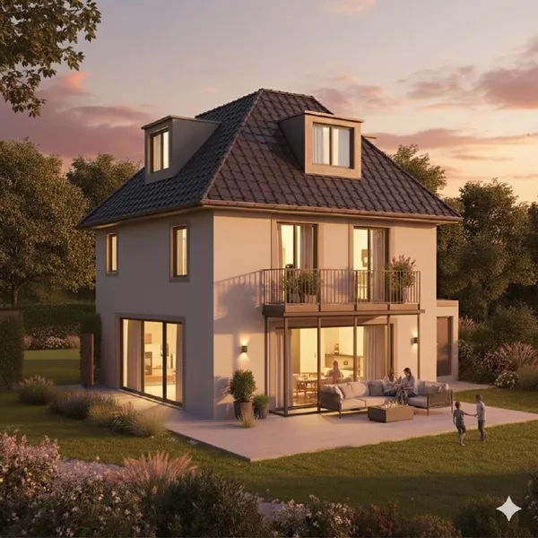 NEU – Absolut ruhige Bestlage im Zentrum – Neubau EFH in S&uuml;d-West-Lage