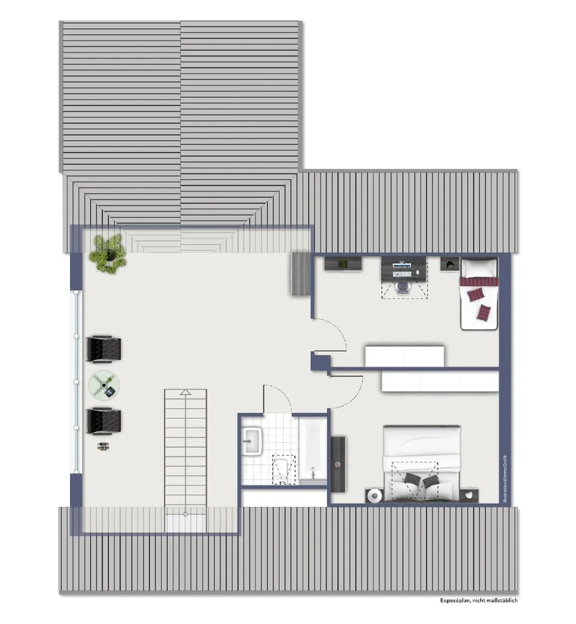 Grundriss Obergeschoss