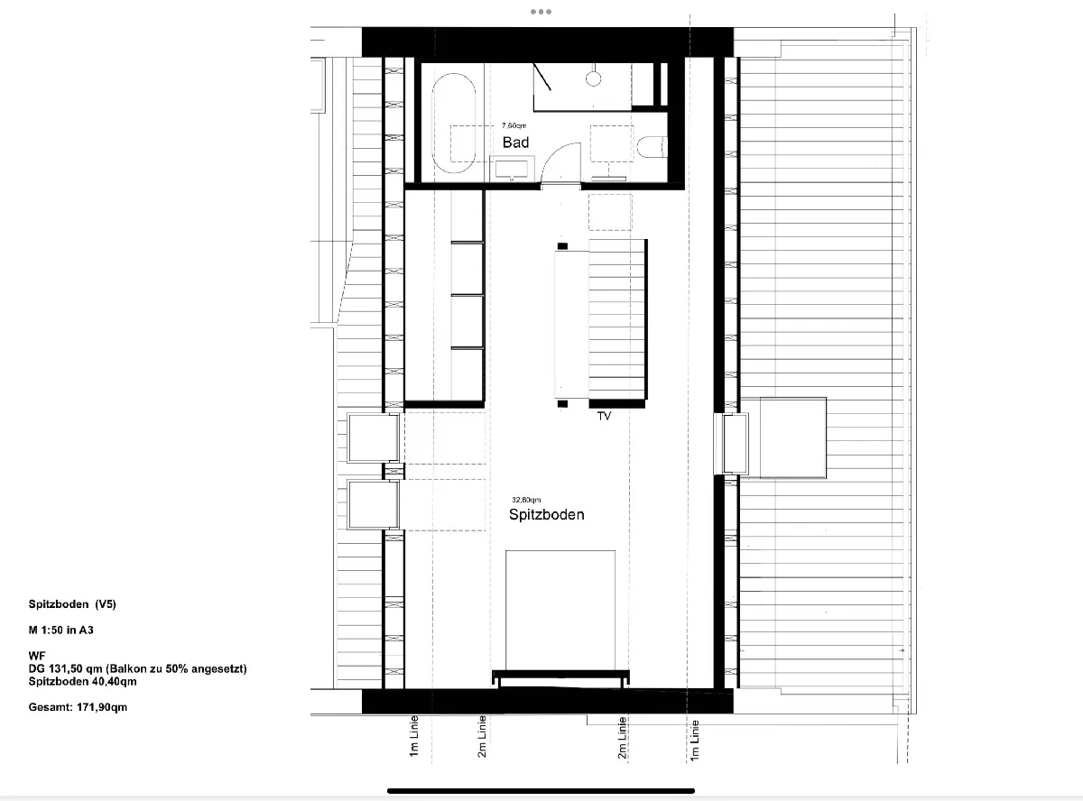 Grundriss Dachgeschoss