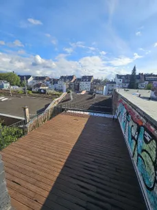 Blick auf Dachterrasse