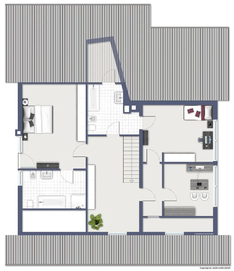 Grundriss Dachgeschoss