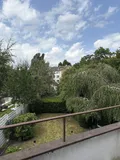 Ausblick zum Garten