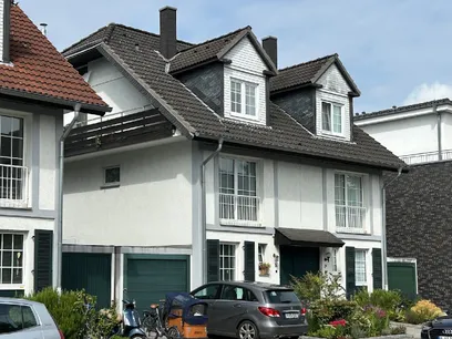 Ansicht Doppelhaushälfte links