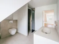 Beispiel Badezimmer mit abgemauerter Dusche