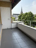 Blick vom Balkon