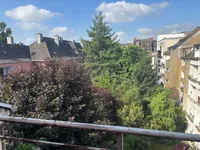 Ausblick vom Balkon
