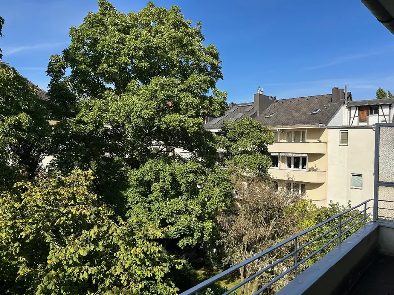 Aussicht Balkon Rückseite