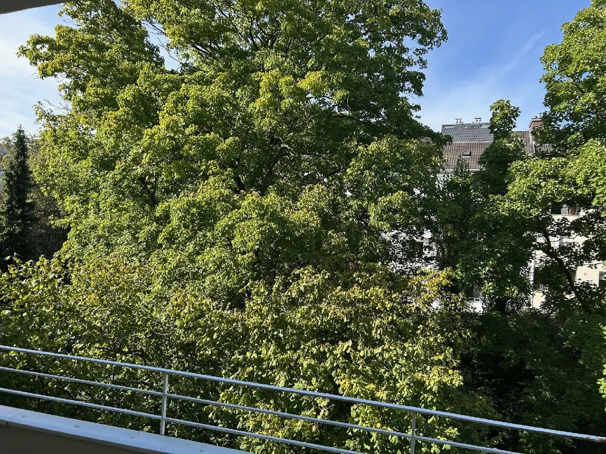 Aussicht Balkon Rückseite