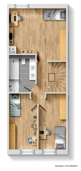 Grundriss Obergeschoss