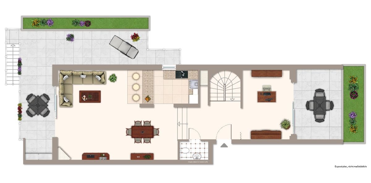 Grundriss Hochparterre