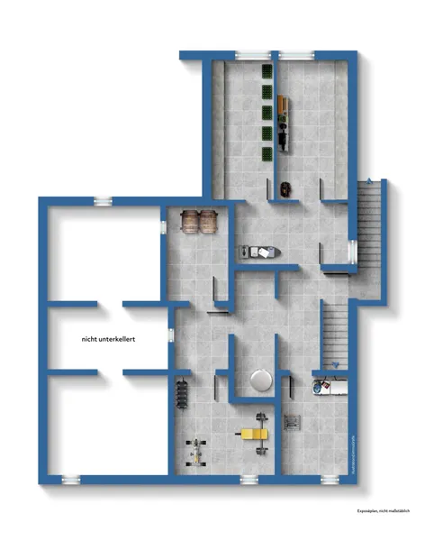 Grundriss Keller