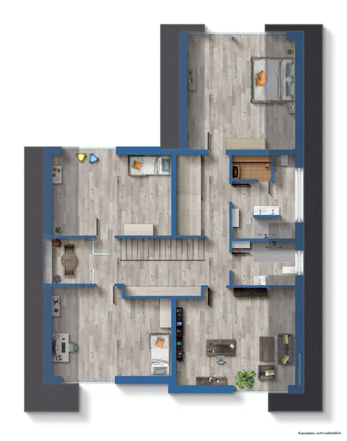 Grundriss Obergeschoss