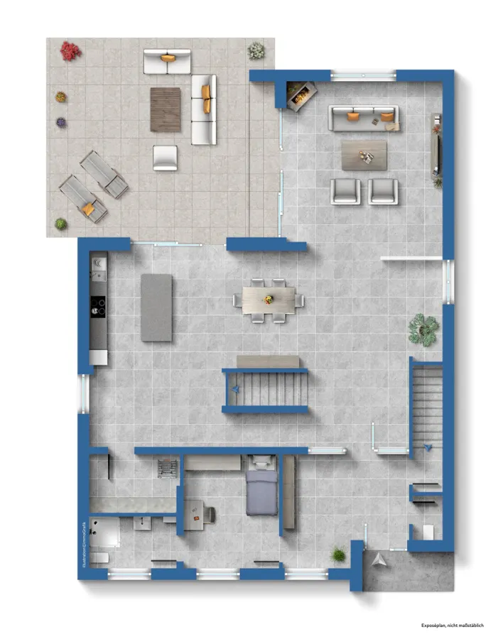 Grundriss Erdgeschoss