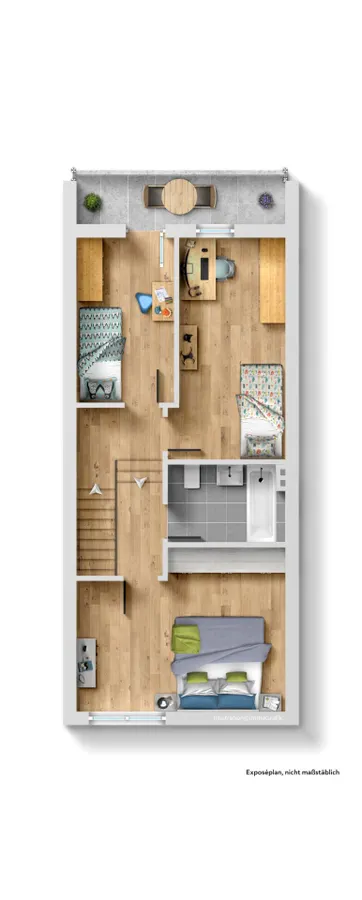 Grundriss Obergeschoss