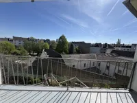 Ausblick Hofseite Balkon
