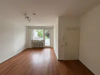 Blick zum Balkon