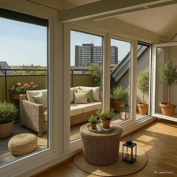 Terrasse mit KI bearbeitet