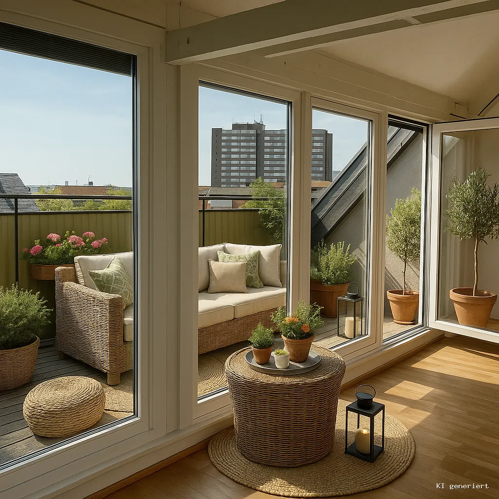 Terrasse mit KI bearbeitet