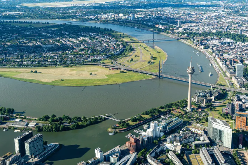 Aussicht auf Oberkassel