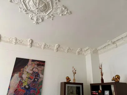 Detail Stuckdecke Wohnung