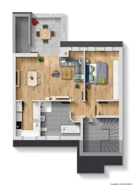 Grundriss Dachgeschoss