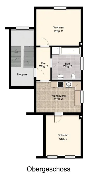 Grundriss 1. OG  links