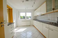 Kochen mit Durchgang Wohnen